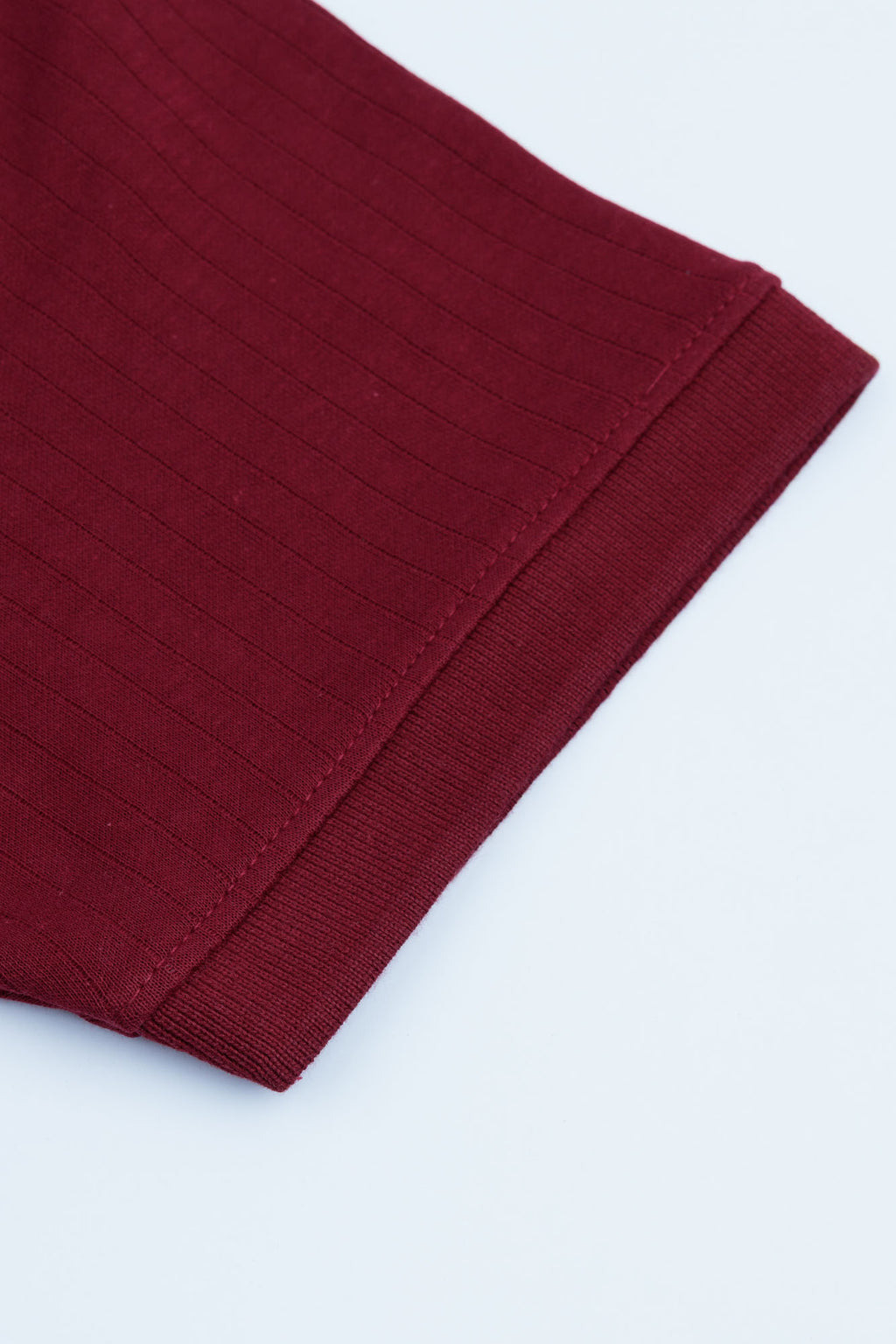 Crimson Drop Needle Polo Shirt