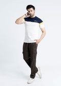 Sky Beam Color Block T-Shirt