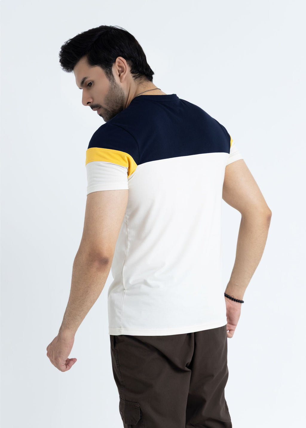 Sky Beam Color Block T-Shirt