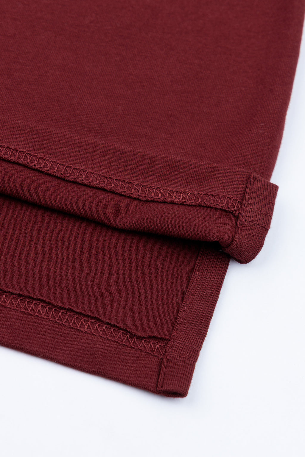 Maroon Conealed Placket Polo Shirt