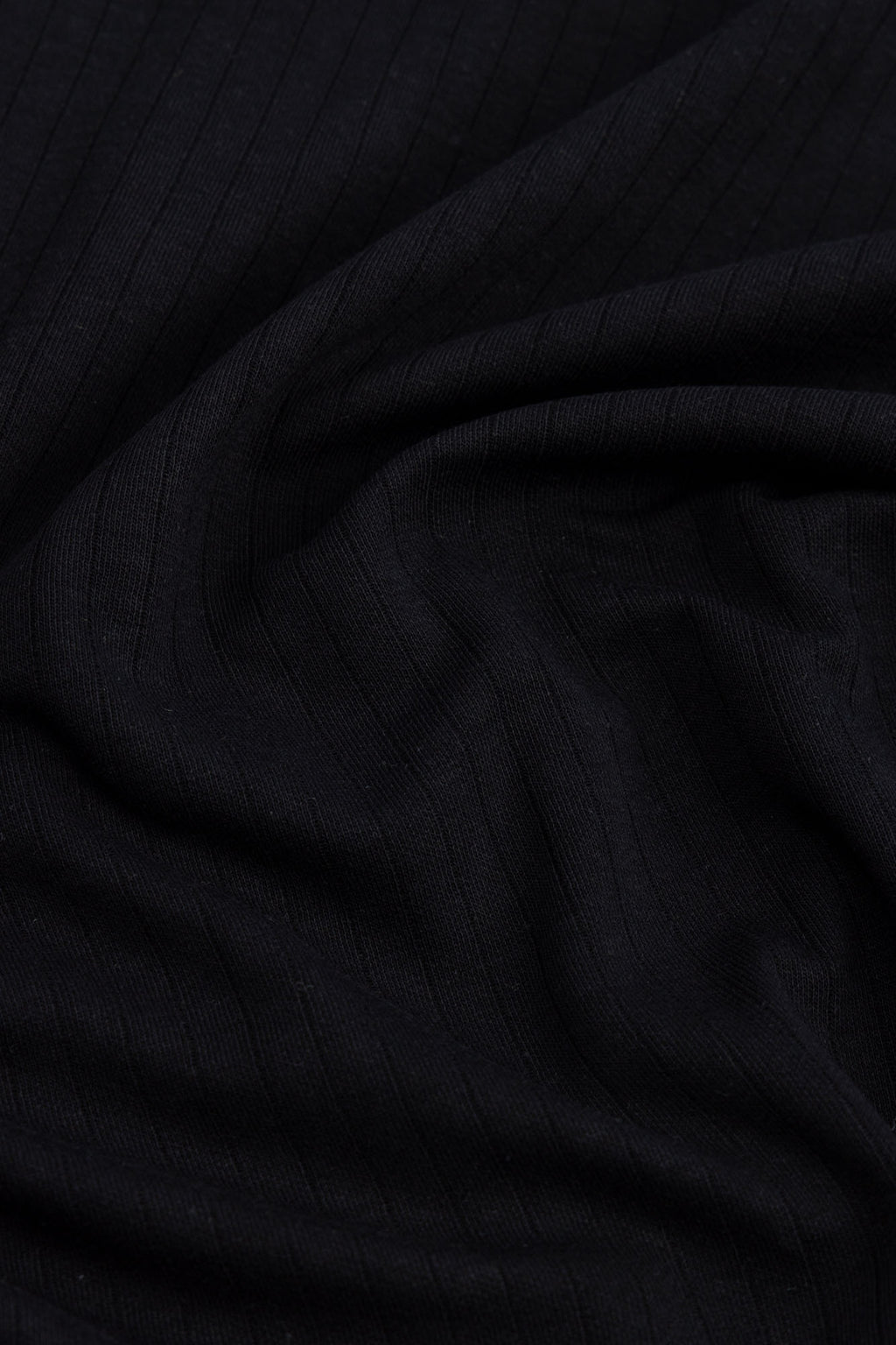 Black Drop Needle Polo Shirt
