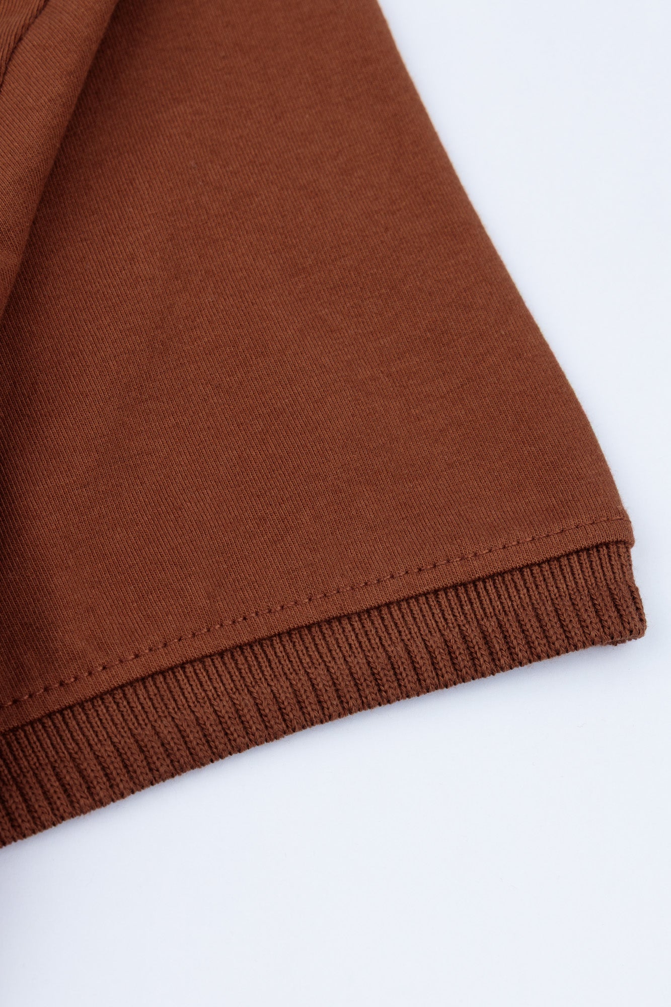 True Brown Zip Polo Shirt