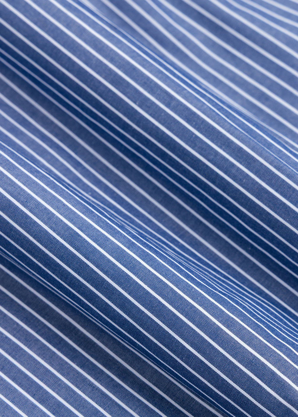 Navy Blue Pinstripe Formal Shirt