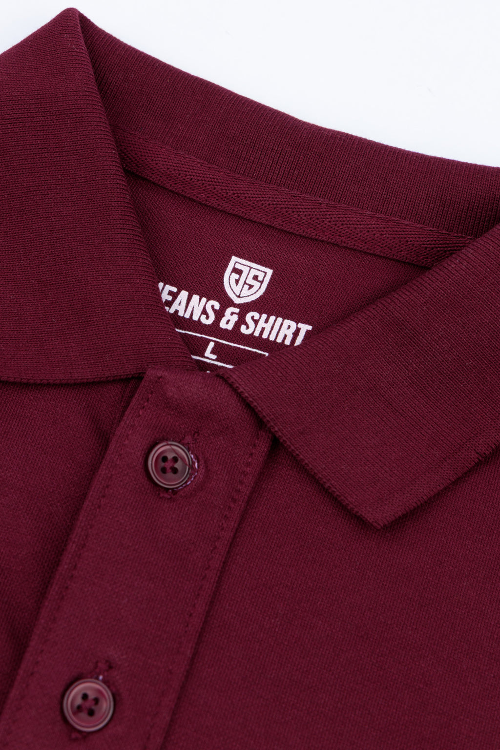 Crimson Pique Polo Shirt