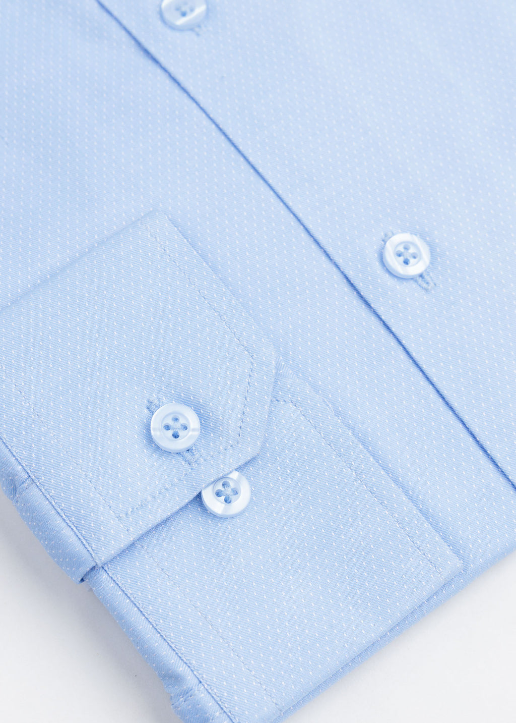 Oxford Sky Textured Formal Shirt