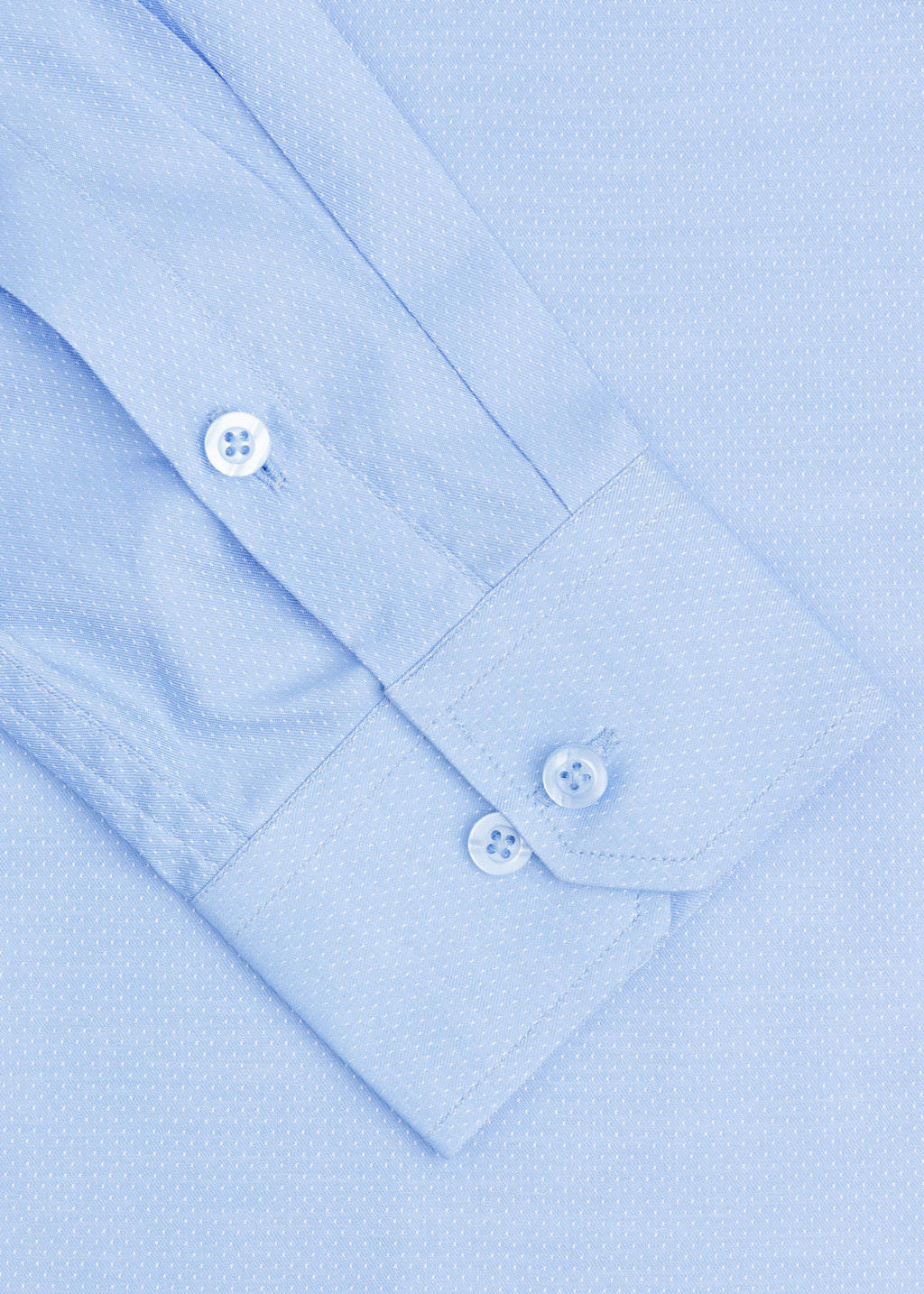 Oxford Sky Textured Formal Shirt