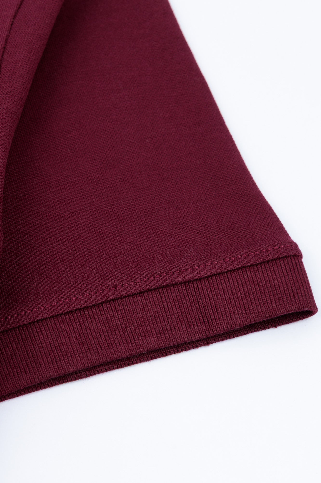 Crimson Pique Polo Shirt