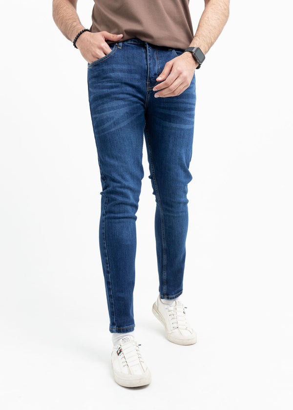 Navy Blue Slim Fit Jeans