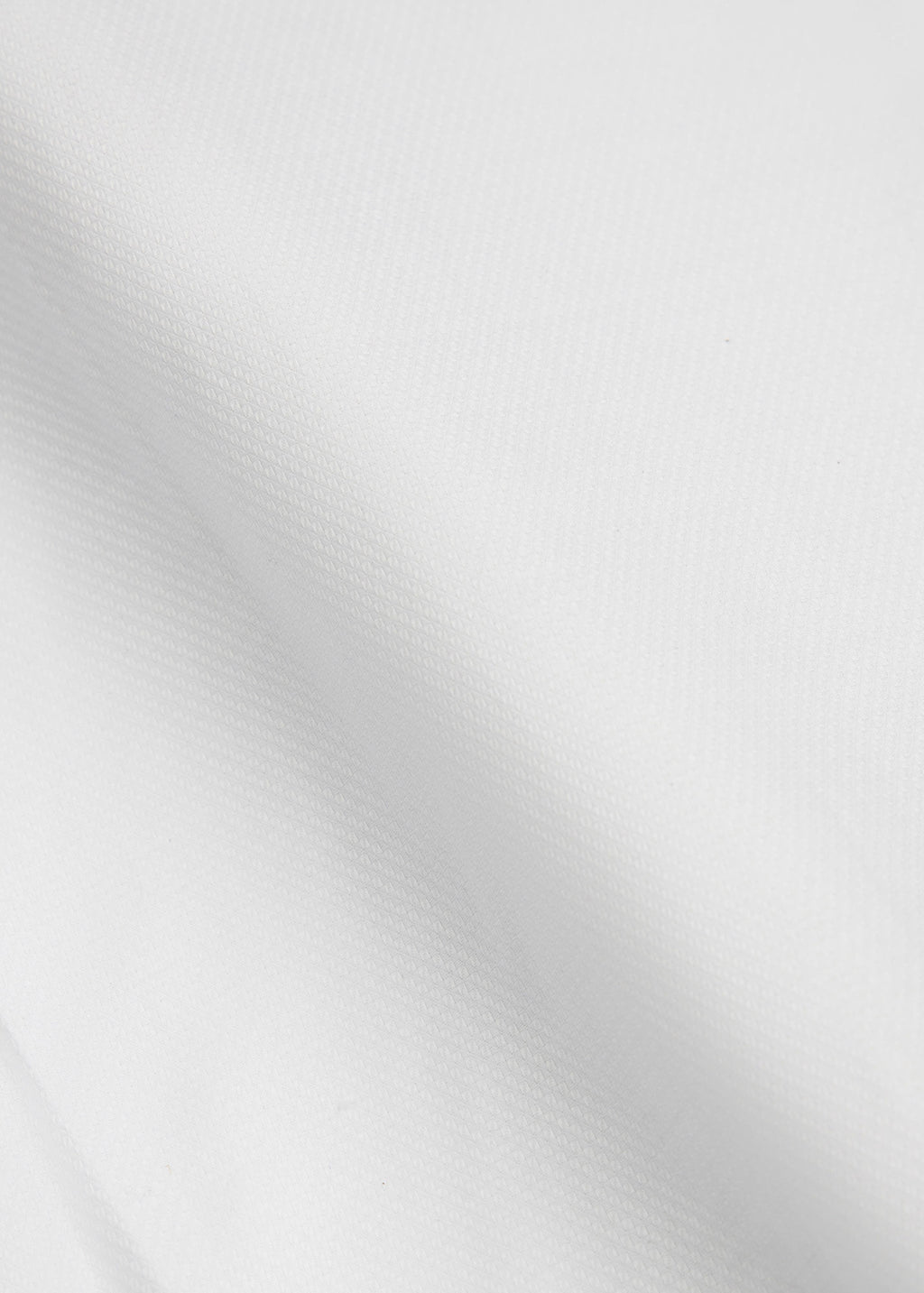 Classic White Textured Cotton Formal Shirt