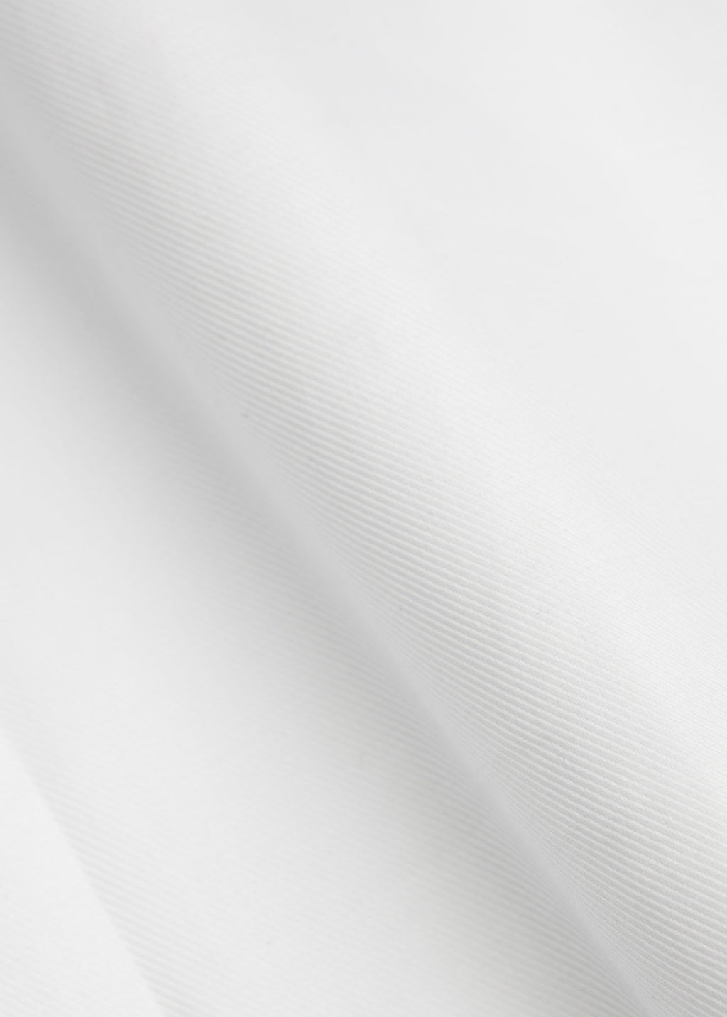White Twill Cotton Formal Shirt