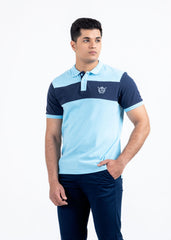 Blue Fusion Polo Shirt