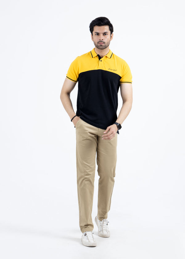 Sunset Stripe Polo Shirt